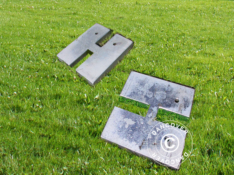 Viktskivor 6 kg, 6 st.