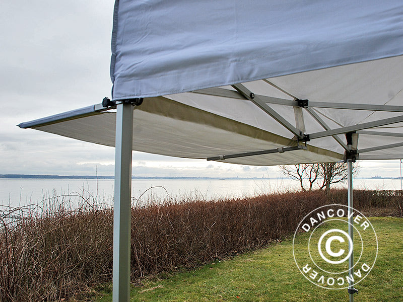 FleXtents PRO 3m utskjutande tak, Vitt med anslutare