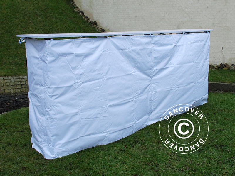 Sidopanel för FleXtents PRO disk, 3m, Vit