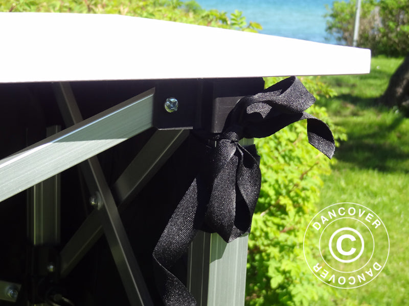 Sidopanel för FleXtents PRO disk, 3m, Svart