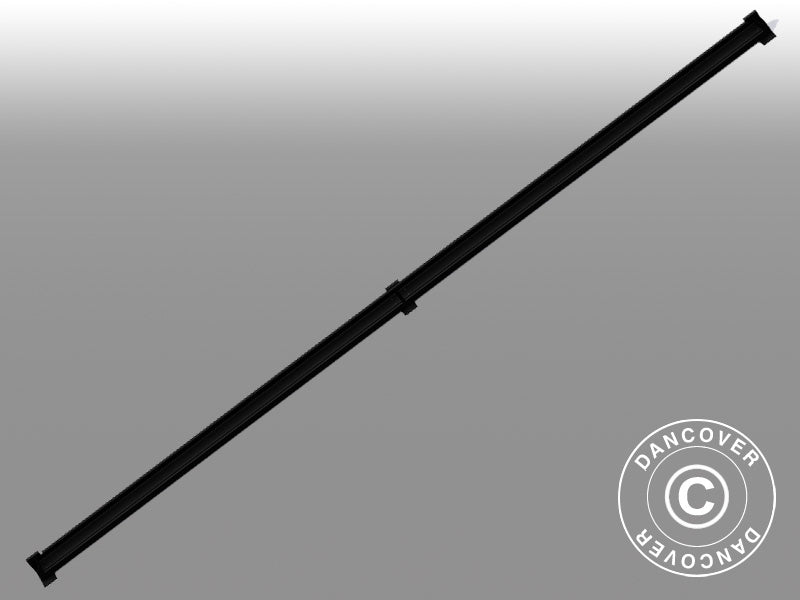 Väggfäste till San Pablo paviljong 3x5,8m och 4x5,8m, Svart, 3 st.