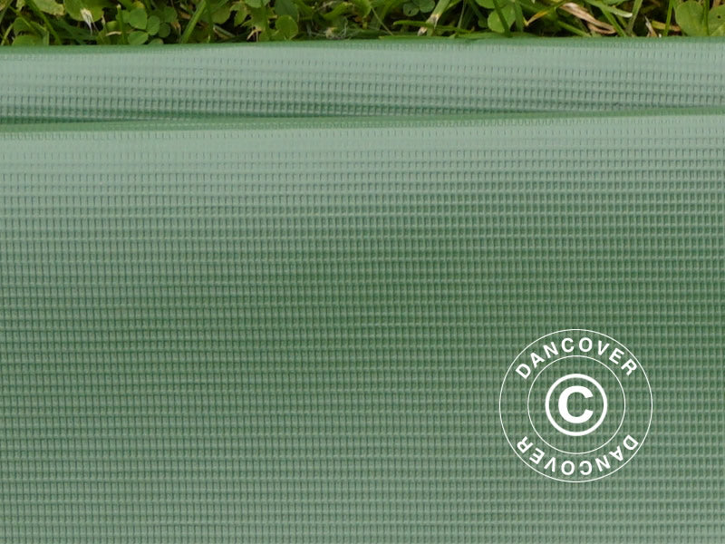 Reparations-PVC för flamsäkert Förrådstält, 600g/m², 1x1m, Grön