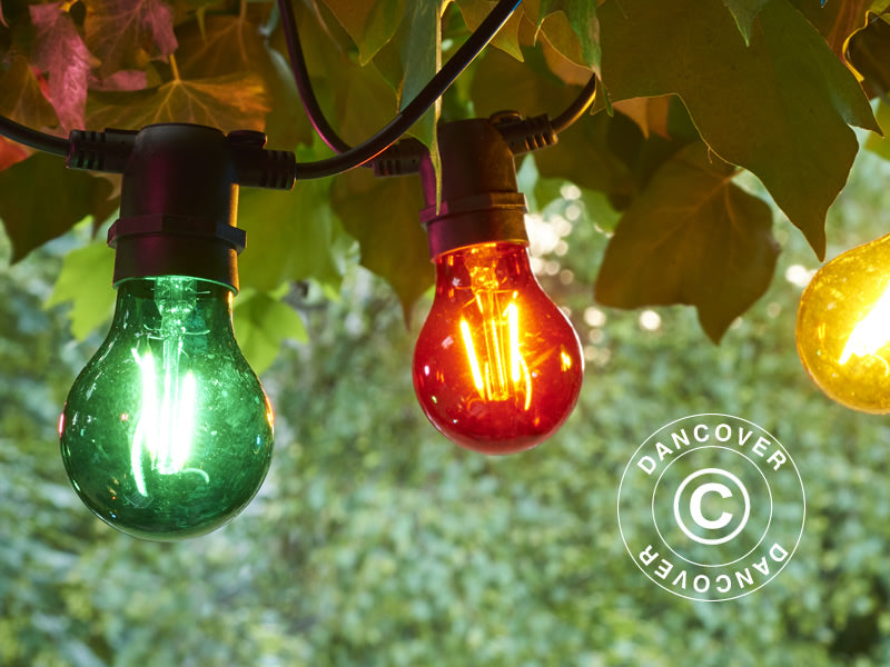 LED ljusslinga tilläggspaket, Tobias, 4,5m, Multifärg