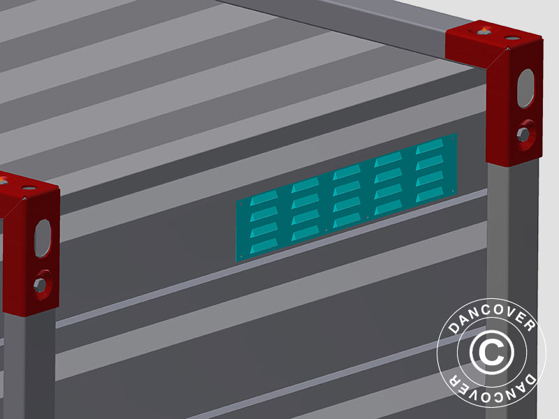 Ventilationsgaller för container, Orion