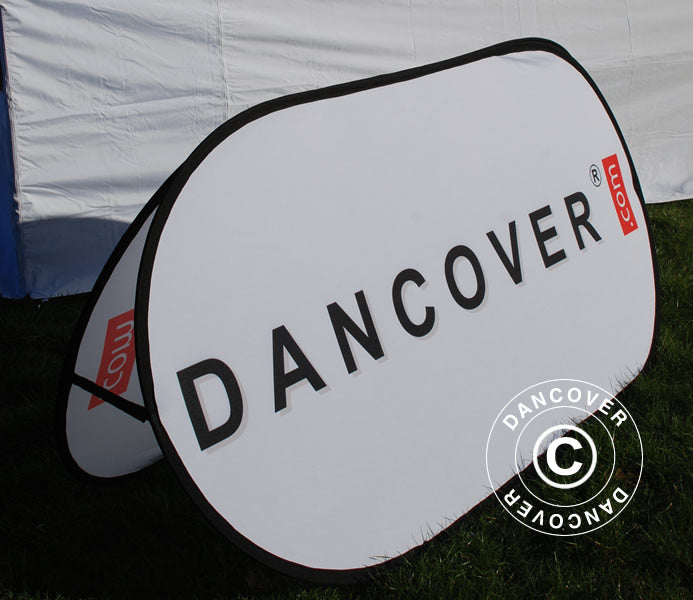 Pop-up banderoll, Premium, 200x100cm