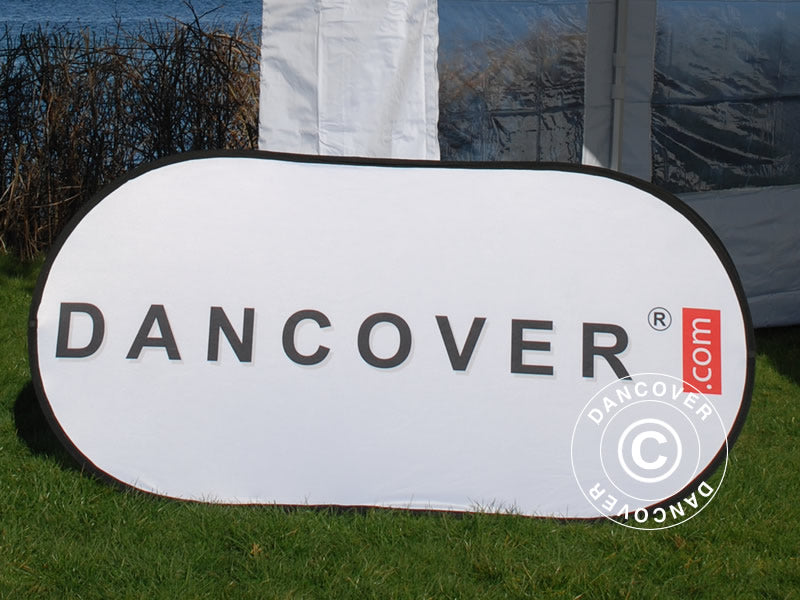 Pop-up banderoll, Premium, 200x100cm