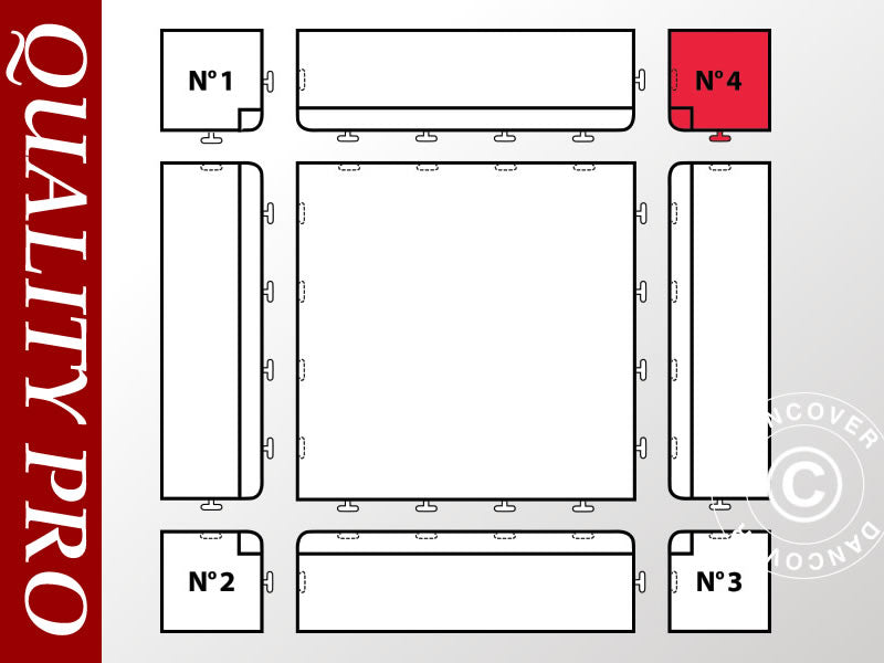 Golvhörn nr. 4, Antracit