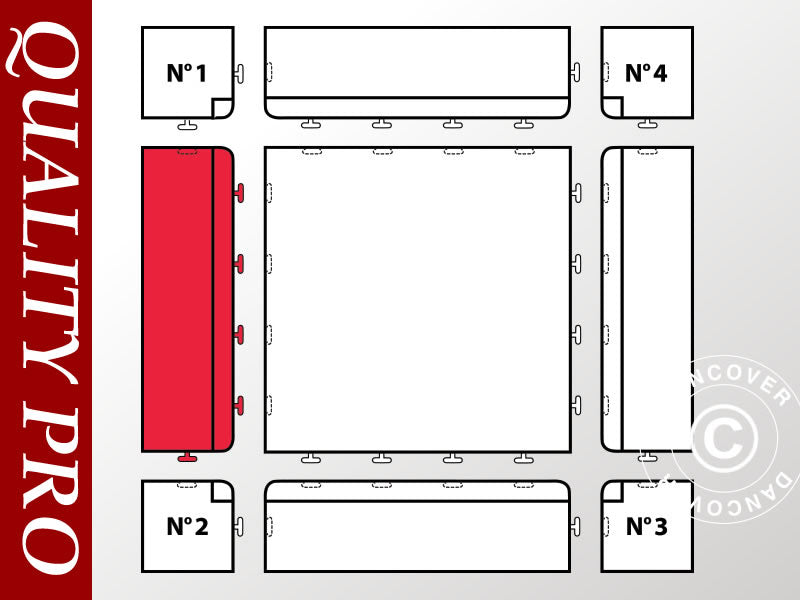 Golvkant vänster, Antracit