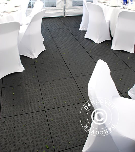 Plastgolv PRO 18 m², Antracit