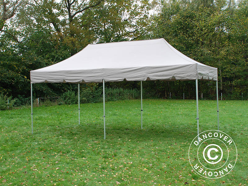 Snabbtält FleXtents PRO "Peaked" 3x6m Latte