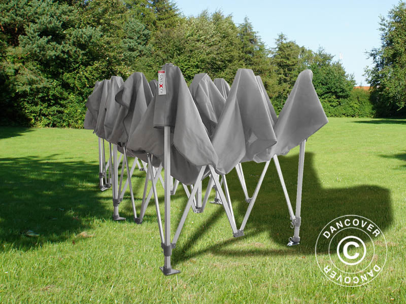 Snabbtält FleXtents PRO "Peaked" 3x6m Latte, inkl. 6 sidor