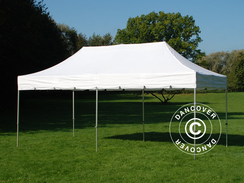 Snabbtält FleXtents PRO "Peaked" 3x6m Vit