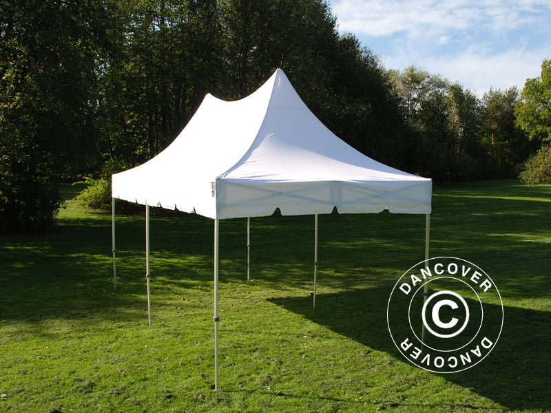 Snabbtält FleXtents PRO Peak Pagoda 3x6m Vit