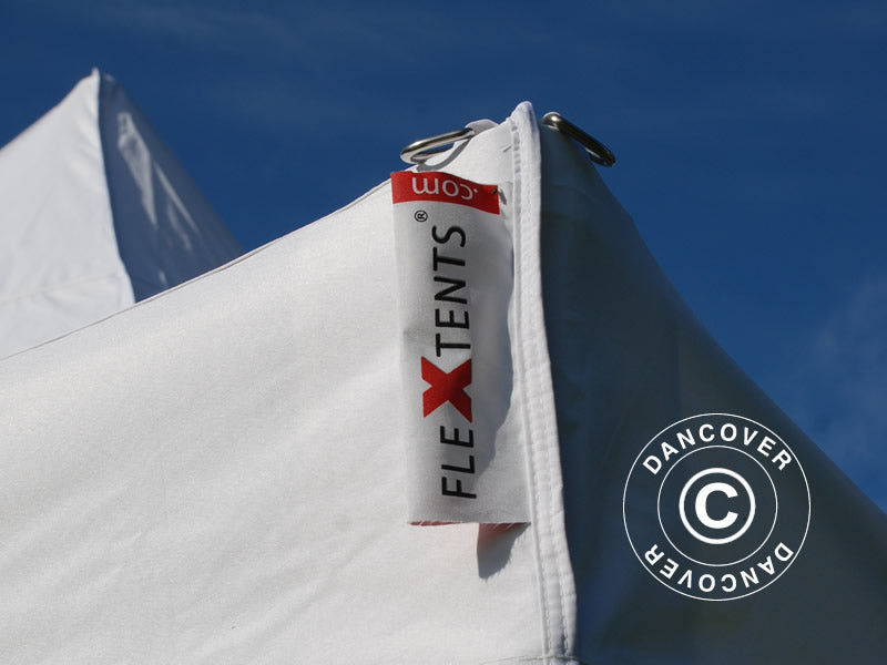 Snabbtält FleXtents PRO Peak Pagoda 3x6m Vit