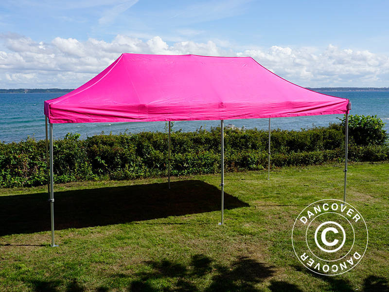 Snabbtält FleXtents PRO 3x6m Rosa