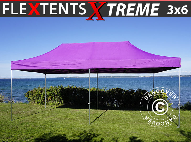 Snabbtält FleXtents Xtreme 50 3x6m Lila