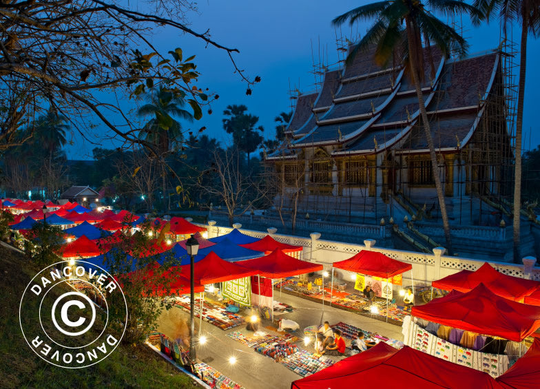 Snabbtält FleXtents Xtreme 60 3x3m Blå, inkl. 4 sidor