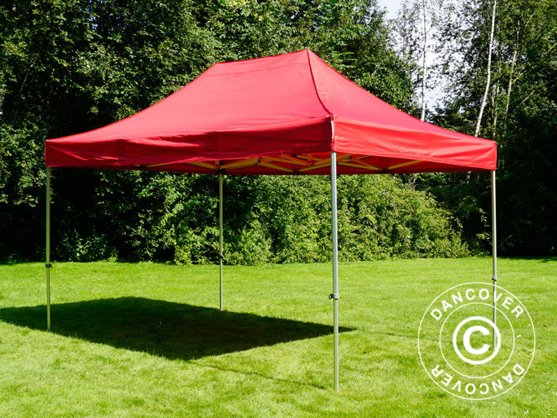 Snabbtält FleXtents PRO 3x4,5m Röd
