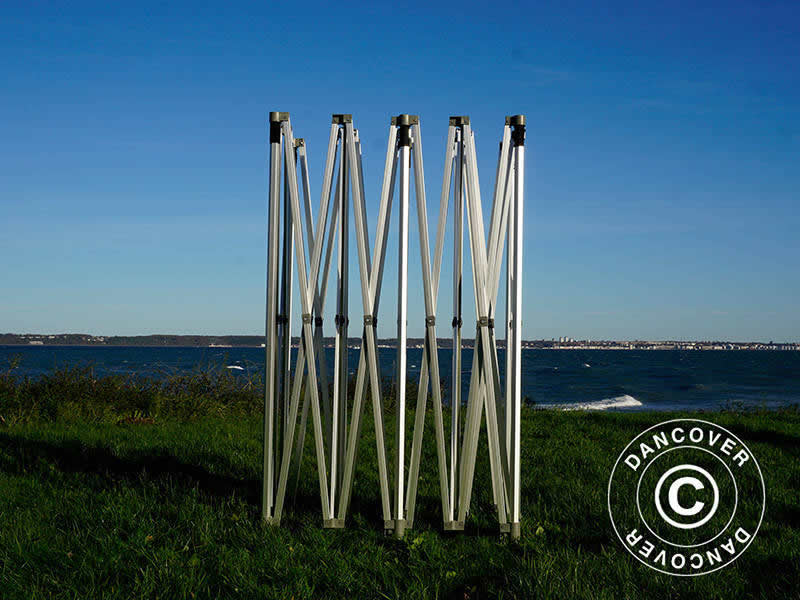 Snabbtält FleXtents Xtreme 50 3x6m Transparent, inkl. 6 sidor