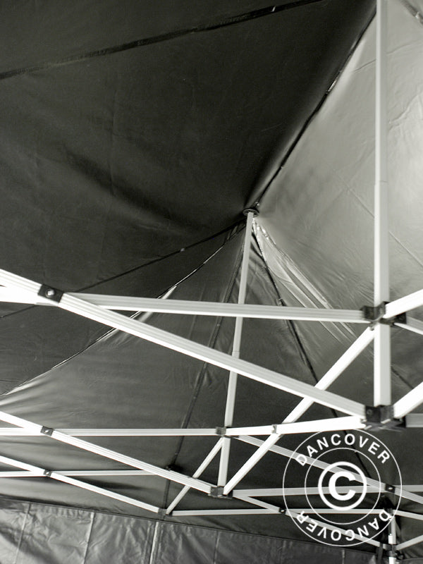 Snabbtält FleXtents PRO 3x6m Svart, Flamhämmande