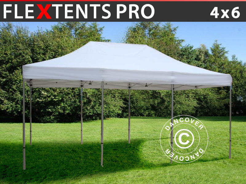 Snabbtält FleXtents PRO 4x6m Vit