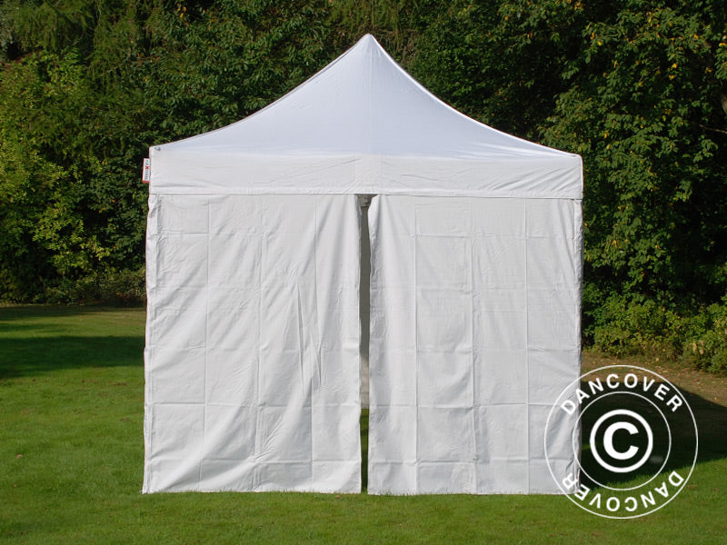 Snabbtält FleXtents PRO Vintage Style 3x6m Vit, inkl. 6 sidor