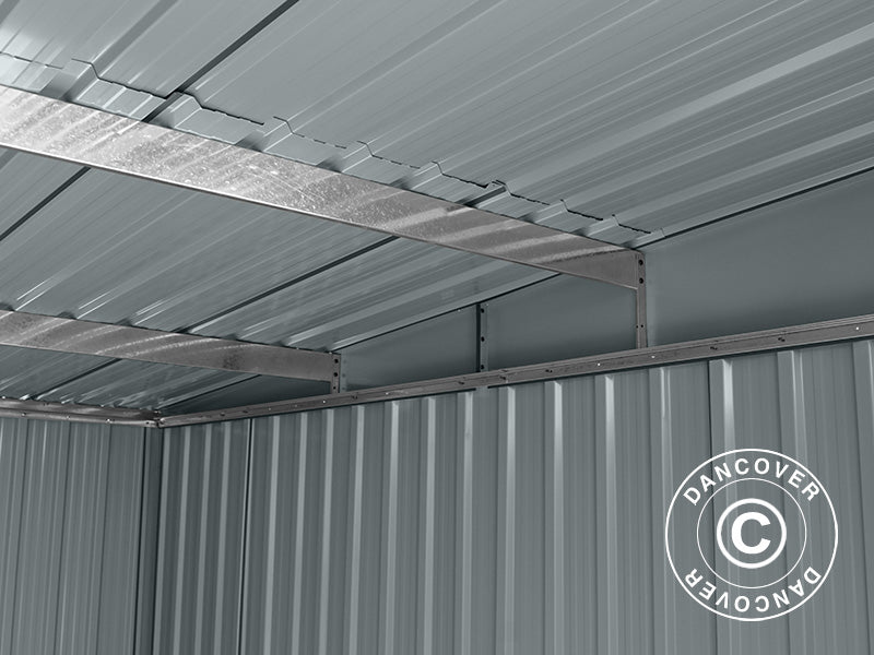 Redskapsbod med takfönster 2,38x2,79x2,02m, 6,64m², ProShed®, Antracit