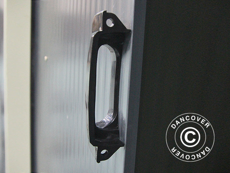 Redskapsbod 2,77x1,91x1,92m, 5,29m², ProShed®, Aluminium Grå