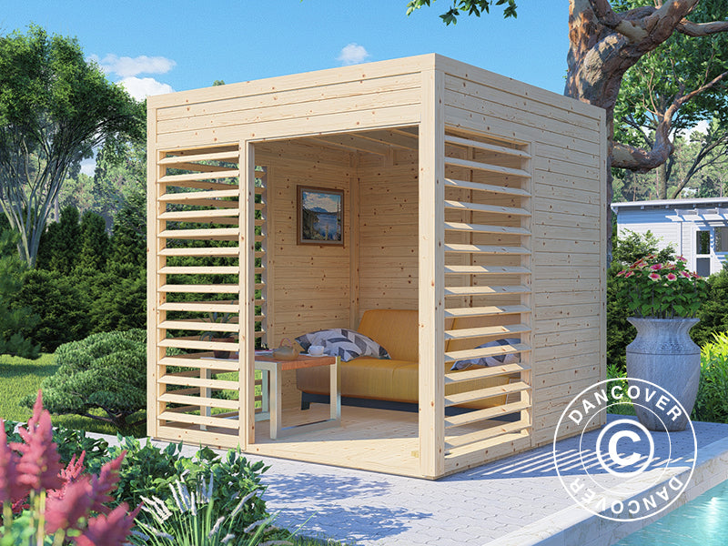 Paviljong i trä, Bertilo Garten Lounge 1, 2,26x2,34x2,32m