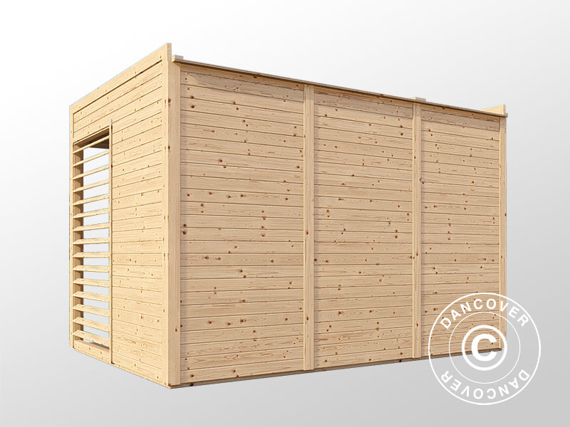 Paviljong i trä, Bertilo Garten Lounge 2, 3,37x2,34x2,32m