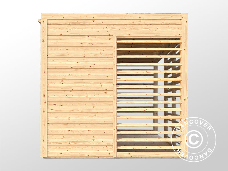 Paviljong i trä, Bertilo Garten Lounge 2, 3,37x2,34x2,32m