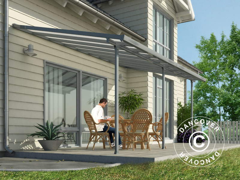 Altantak Feria, Palram/Canopia, 3x5,46m, Grå