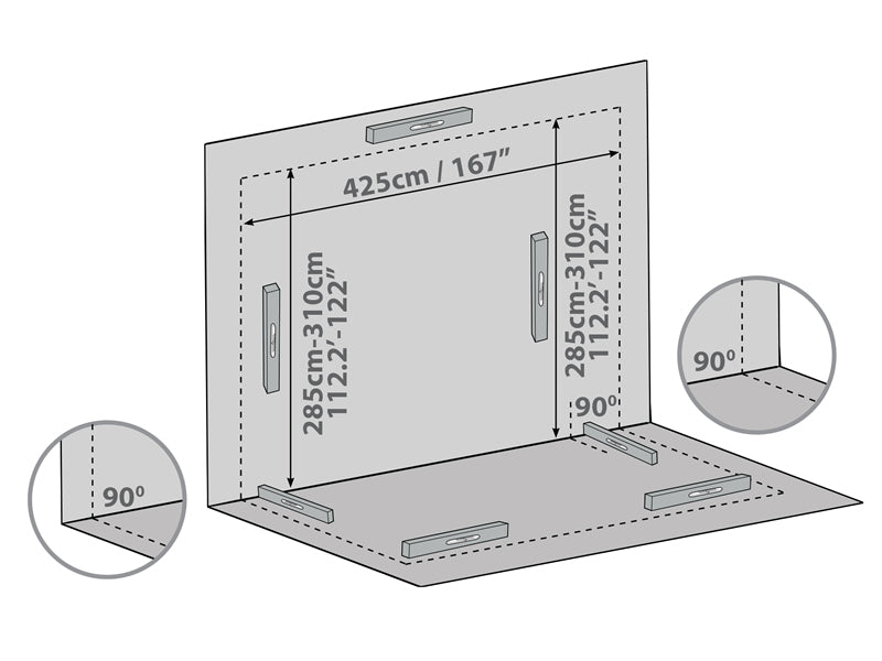 Uterum SanRemo, Palram/Canopia, 3x4,25m Vit