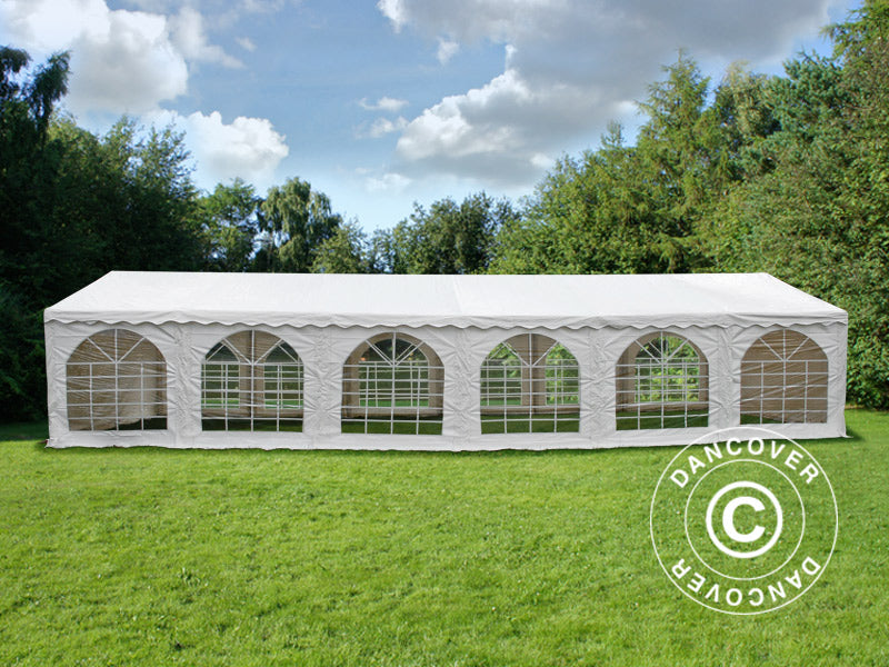 Partytält Exclusive 5x12m PVC 900, Vit