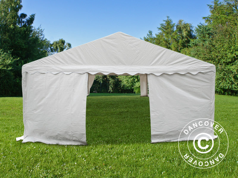 Partytält Exclusive 5x12m PVC 900, Vit