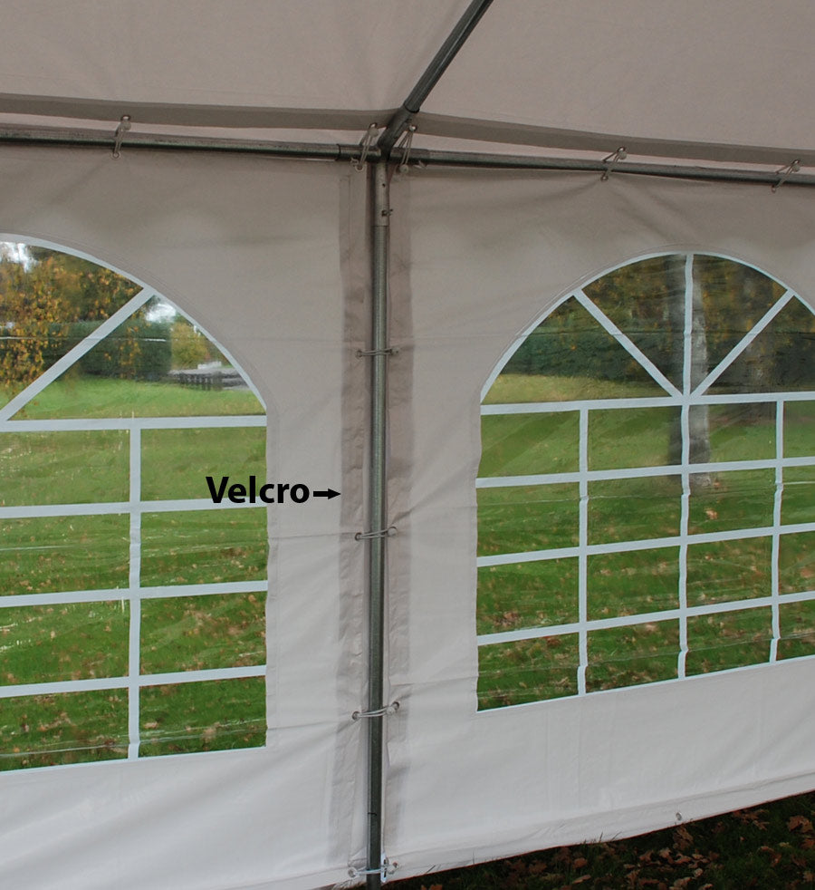Partytält Exclusive 5x12m PVC 900, Vit