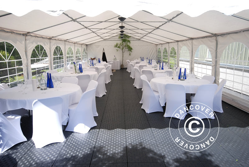 Partytält, Exclusive CombiTents® 900 6x14m, 5-i-1, Vit