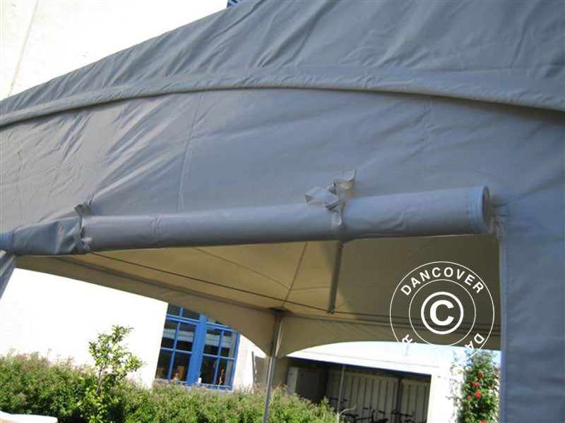 Pagoda Partytält PartyZone 5x5m, PVC, Vit