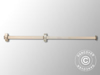 Komplett takpole 1,3m, Grått beslag