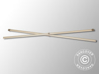 Komplett stomme (sax system), 1,5m, Grått beslag