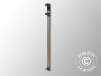 Komplett hörn ben 2,09/2,39m, Svart beslag