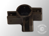 Toppbeslag för mitten ben, Svart