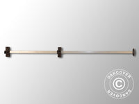 Komplett takpole 1,45m, Svart beslag