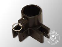 Beslag för hörn ben, Svart