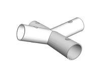 4-vägs montering, Ø42mm, 140°