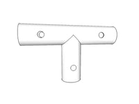 Trevägsanslutning, Ø42-54mm