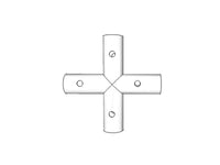 Fyravägsanslutning, Ø42-54mm