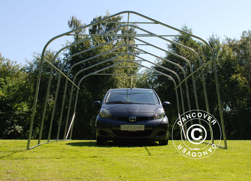 Garagetält PRO 3,3x6x2,4m PVC, Grå