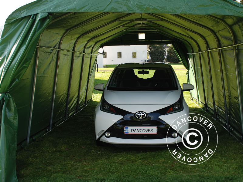 Garagetält PRO 3,6x7,2x2,68m PVC, Grön