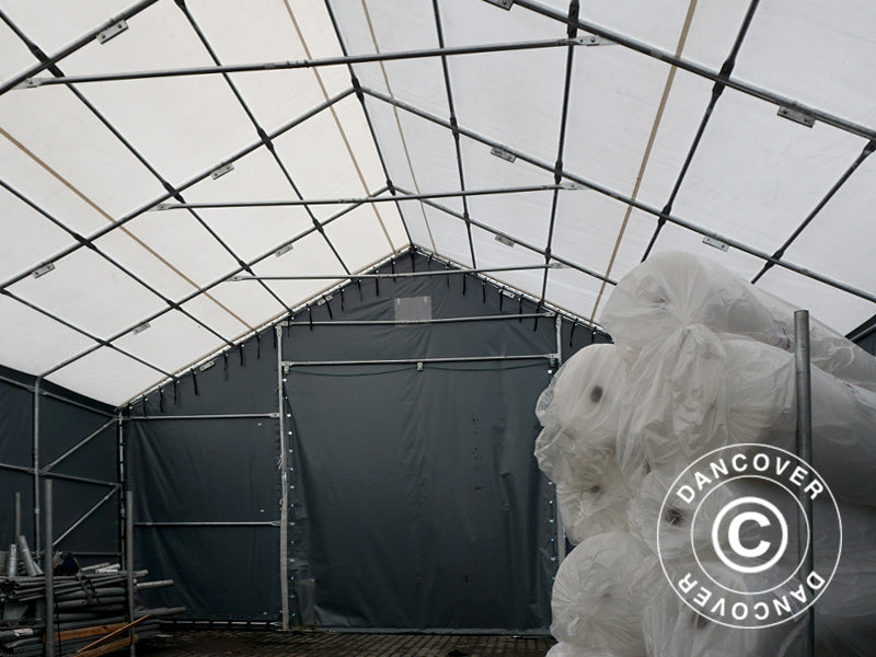 Tälthall Titanium 7x7x2,5x4,2m, Vit/Grå